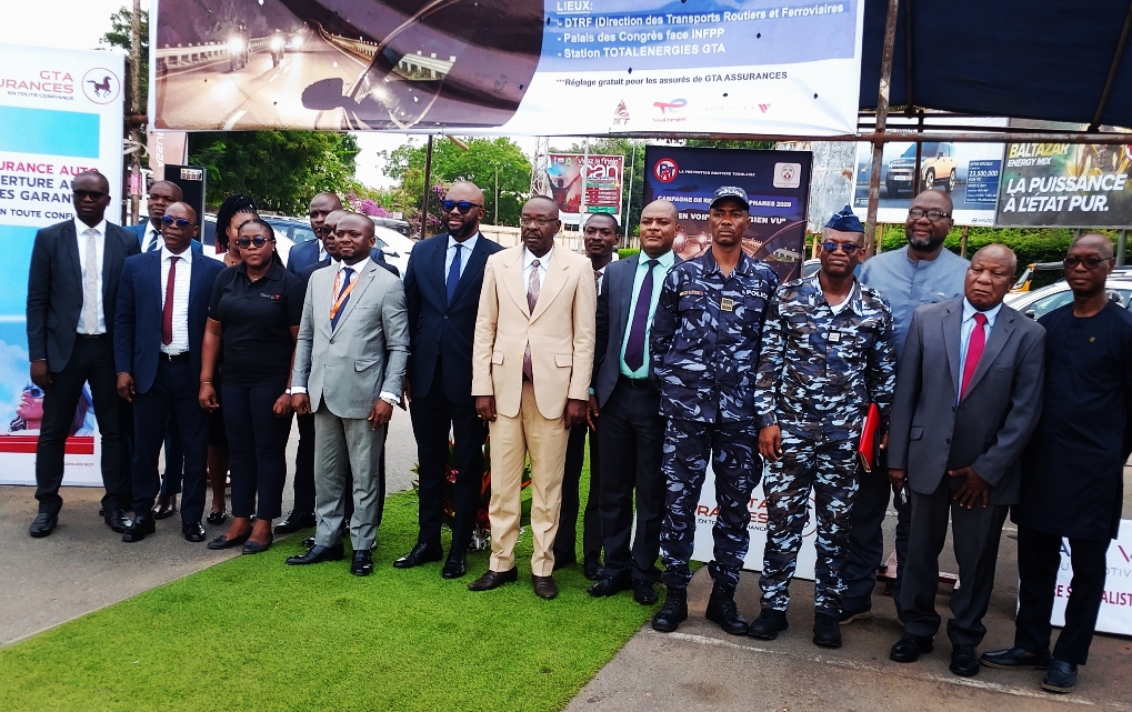 Campagne annuelle de réglage des phares des véhicules: l’édition 2026 lancée à Lomé